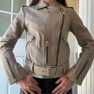 ALLSAINTS Biker Leather Jacket